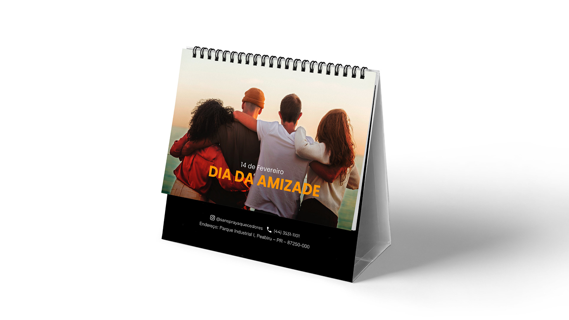 Calendário Sanspray